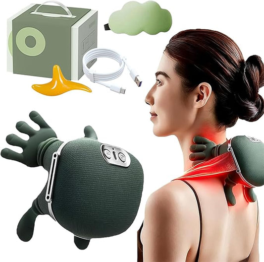 Neck & Shoulder Massager for Pain Relief and Muscle Relaxation